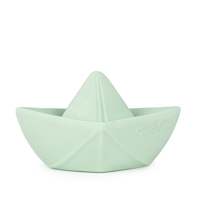 Juguete Mordedor Bote Origami MENTA