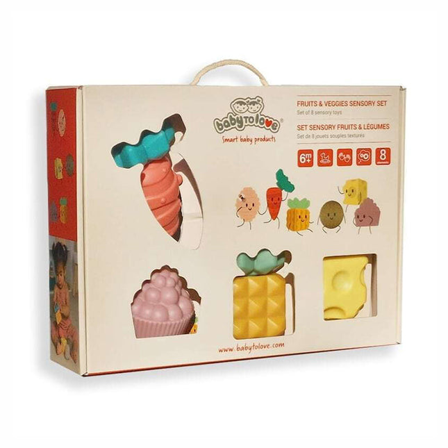 Juego De Frutas Y Verduras Sensoriales