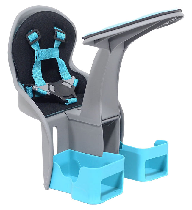 Silla de bicicleta delantera Weeride Light Blue