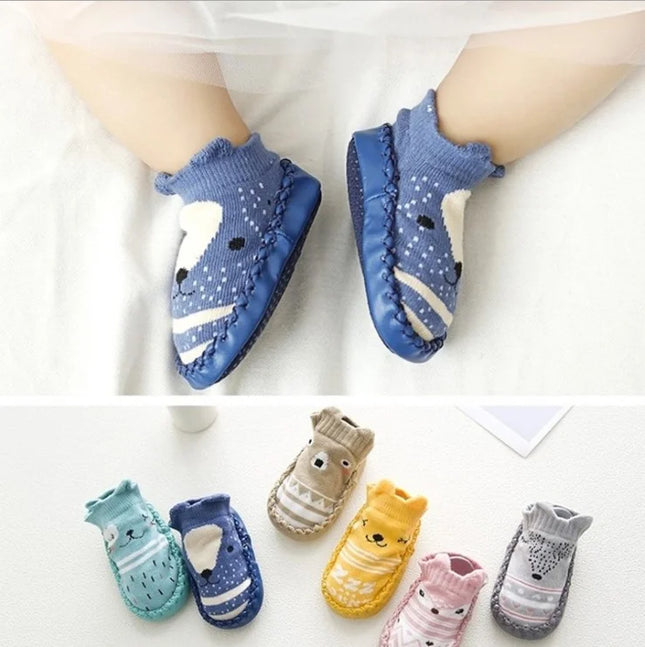 CALCETIN ANTIDESLIZANTE TALLA 6-12 MESES