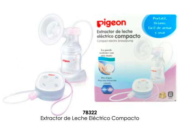 Extractor de leche electrico compacto Pigeon