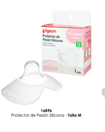Protector de Pezón Silicona M