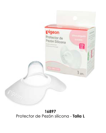 Protector de Pezón Silicona L