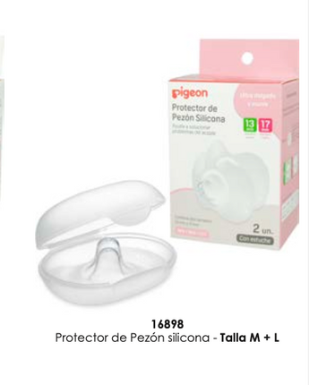 Protector de Pezón Silicona M y L