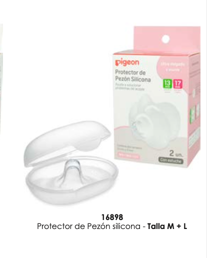 Protector de Pezón Silicona M y L