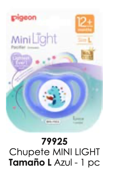 CHUPETE MINI LIGHT TAMAÑO L AZUL