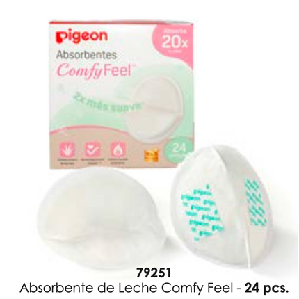 Absorbente de leche Comfy feel  24 UNID.