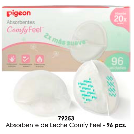Absorbente de leche Comfy feel  96 UNID.
