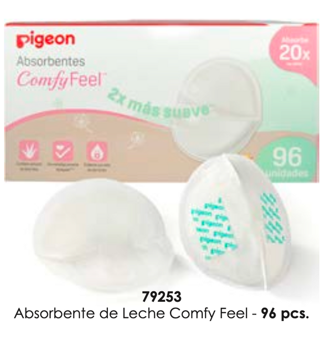 Absorbente de leche Comfy feel  96 UNID.