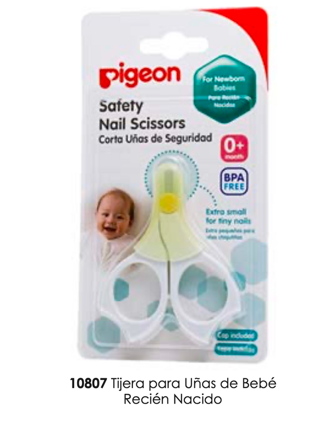 Tijeras para Uñas bebe Recien Nacido Pigeon ( blanco )