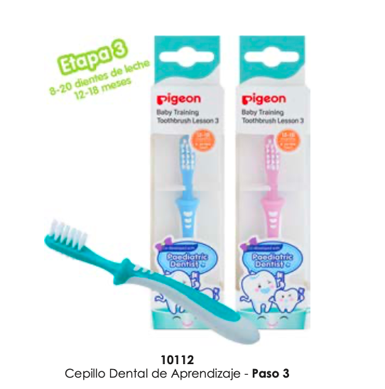 Cepillo dental de aprendizaje  etapa N° 3
