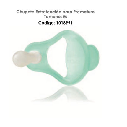 CHUPETE DE ENTRETENCION PARA PREMATURO TAMAÑO M