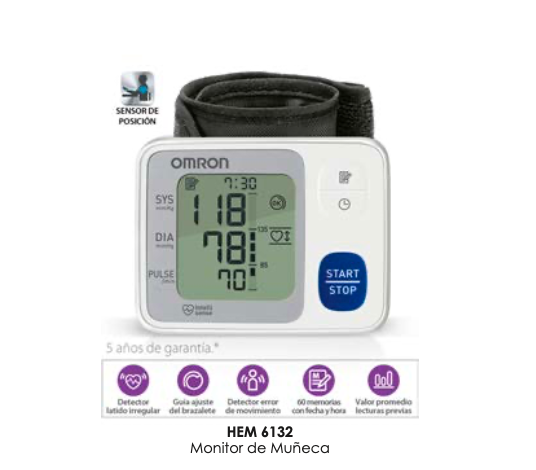 Monitor de Muñeca Control