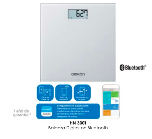 Balanza Digital C/ Bluetooh