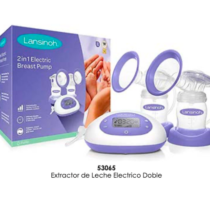Extractor de leche Electrico Doble