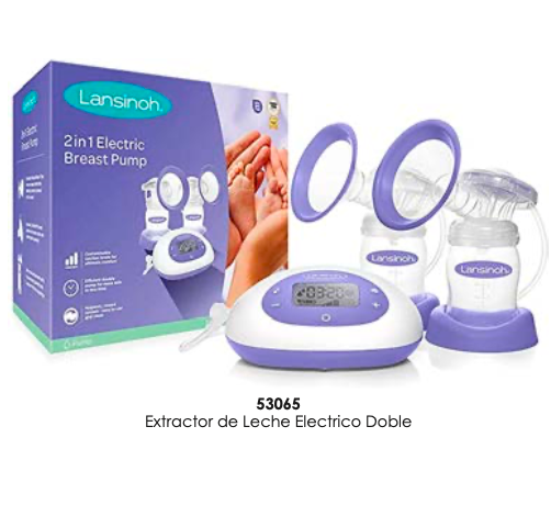 Extractor de leche Electrico Doble