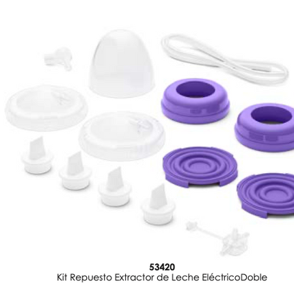 Paquete de Repuesto Extractor de Leche Doble