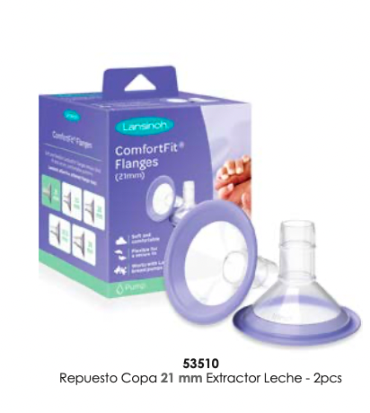 Repuesto Copa 21 mm Extractor Leche 2 pcs.