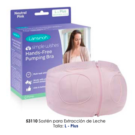 Sosten para extraccion de leche L-PLUS  lansinoh