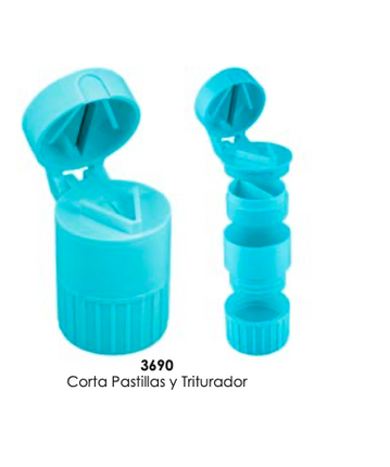 Corta Pastilla y Triturador