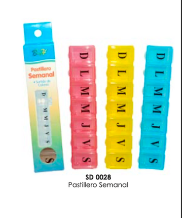 Pastillero Semanal