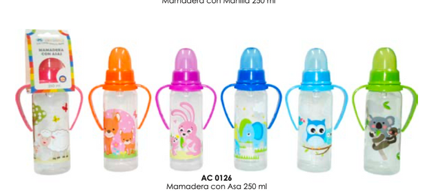 Mamadera cos asa 250ml