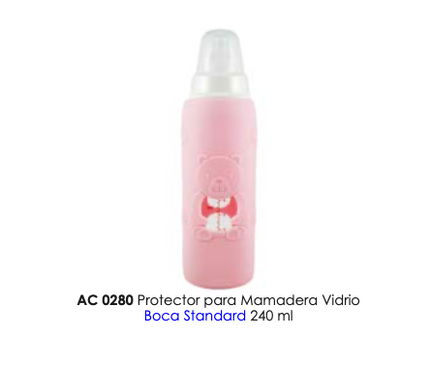 Protector Para Mamadera de Vidrio B. Estándar 240 Ml.