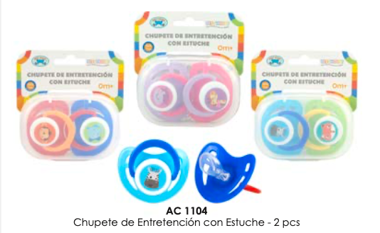 Chupete de entretencion 2 PCS