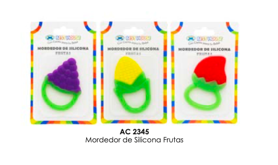 Masticador Enfriable Silicona frutas