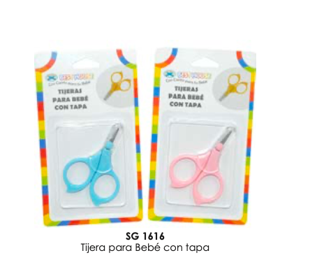 Tijeras para Bebe con Tapa