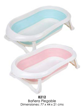 Bañera Plegable ( rosado,celeste)