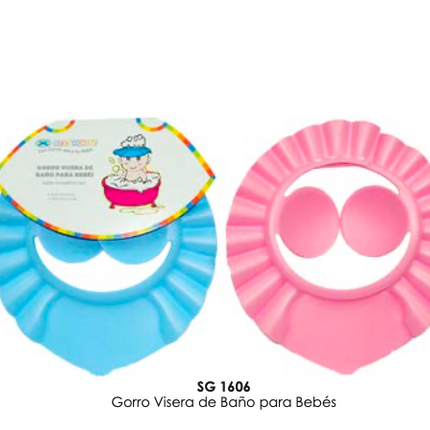 Gorro Visera de Baño para Bebes
