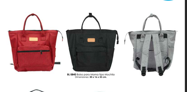 Bolso para Mama tipo Mochila