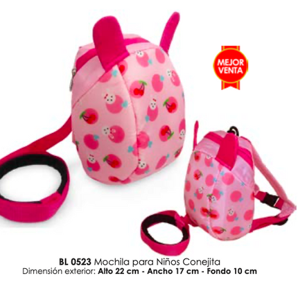 Mochila para niños CONEJITA