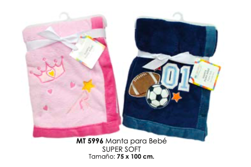 Manta Para Bebe Super Soft
