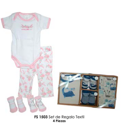 Set de Regalo Textil 4 pcs