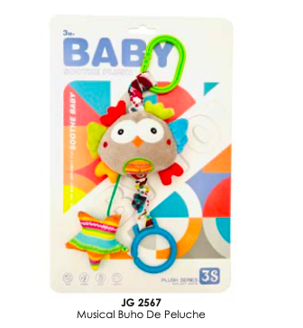 Musical Buho de Peluche