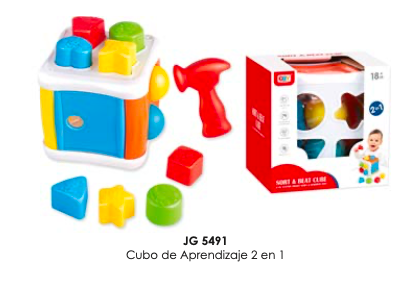 Cubo de Aprendizaje 2 en 1