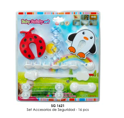 Set Accesorios de Seguridad 16 pcs
