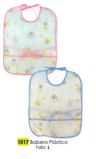 Babero plástico   L  ( plástico )