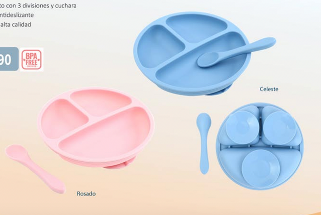 SET DE PLATO Y CUCHARA