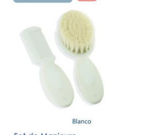 SET ORGANICO CEPILLIO Y PEINE