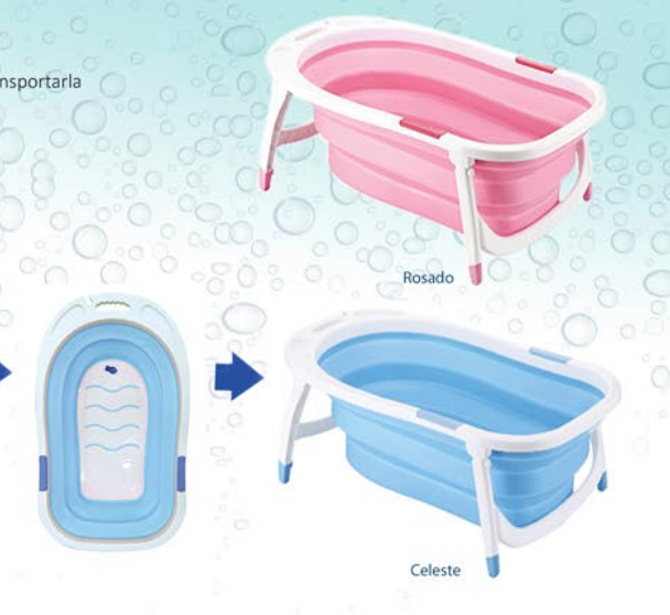 BAÑERA PLEABLE
