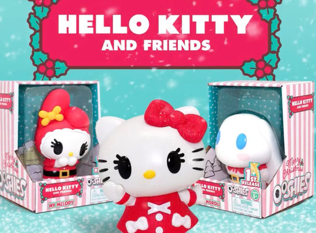OOSHIES 4" FIGURES HELLO KITTY