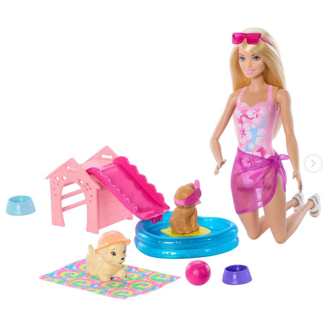 LAT BRB PUPPY POOL PARTY ALOHA BLONDE