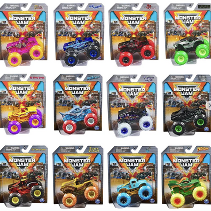 MONSTER JAM VEHICULOS METALICOS  1:64 PACK 1 SURTIDO