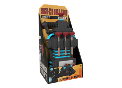 SKIBIDI TOILET LANZADOR DE DARDOS