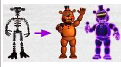 FIVE NIGHTS ENDO-SERIES FIGURAS 15 CM.