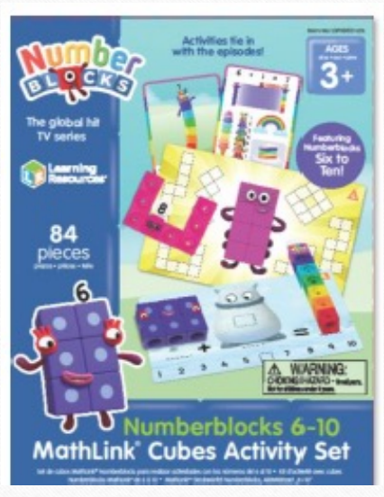NUMBERBLOCKS ®SETS DE ACTIVIDADES 6-10
