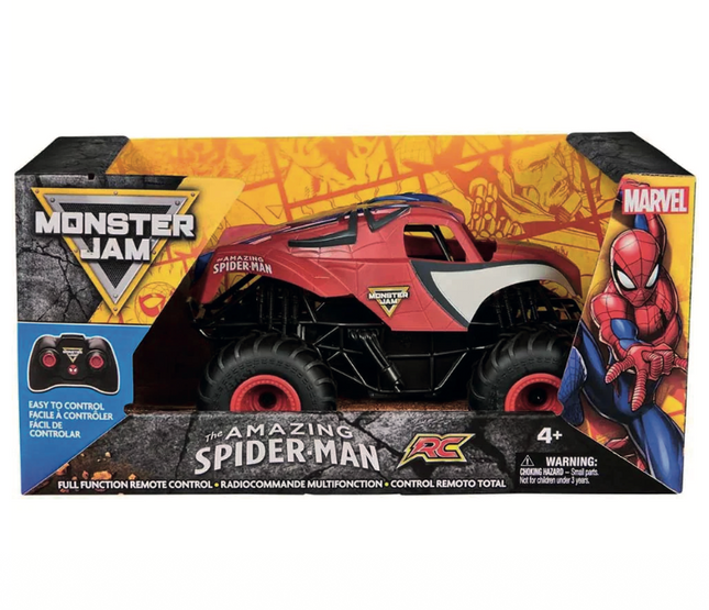 MONSTER JAM AUTO SPIDERMAN R/C